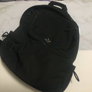 Kate spade black nylon that's the spirit backpack
